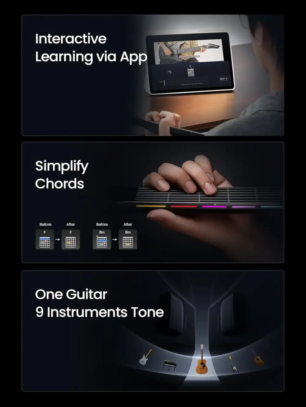 Smart Guitar With Silicone Strings - Halloween Limited time 10% discount Limited Time Offer: Smart Guitar Bag Giveaway! - Image 7