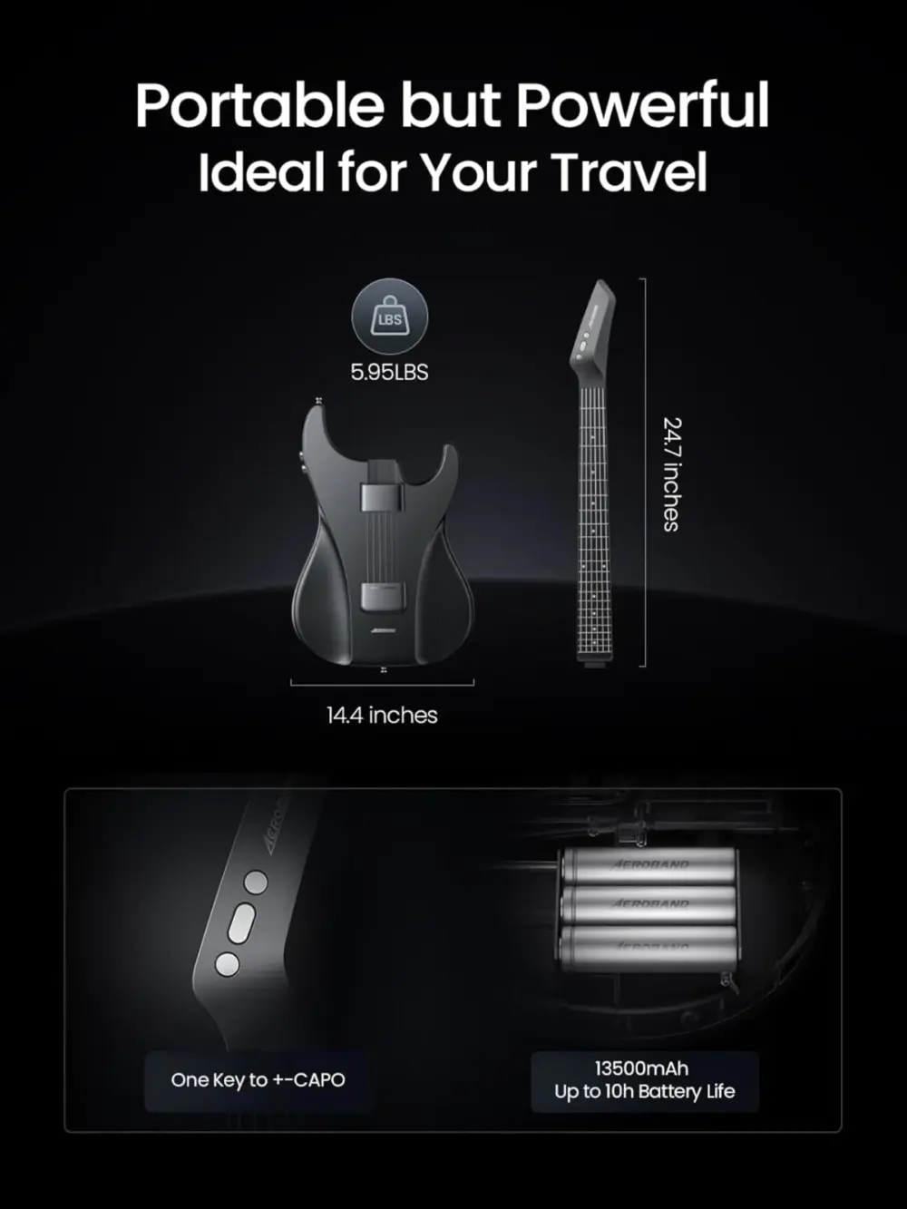 Smart Guitar With Silicone Strings - Halloween Limited time 10% discount Limited Time Offer: Smart Guitar Bag Giveaway! - Image 8